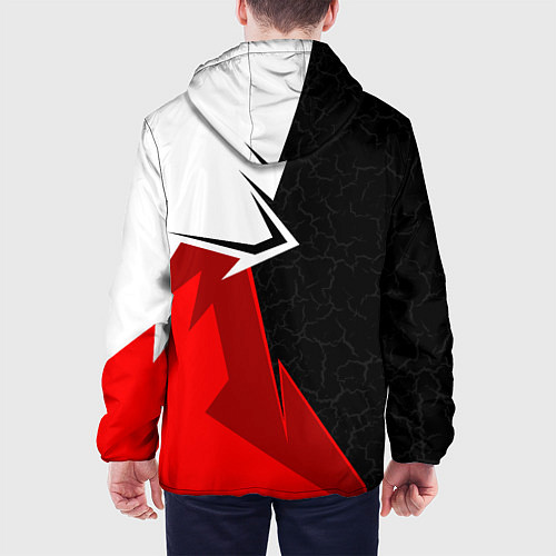 Мужская куртка Honda CR-V - sport uniform / 3D-Белый – фото 4