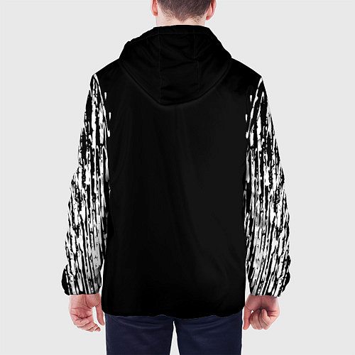 Мужская куртка Мертвы к рассвету / 3D-Белый – фото 4