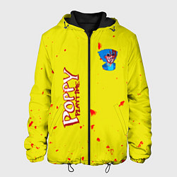 Куртка с капюшоном мужская Poppy Playtime Хагги Вагги монстр, цвет: 3D-черный