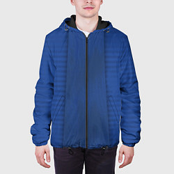 Куртка с капюшоном мужская Убежище - Фаллаут, цвет: 3D-черный — фото 2