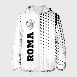 Куртка с капюшоном мужская Roma sport на светлом фоне по-вертикали, цвет: 3D-белый