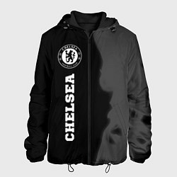 Мужская куртка Chelsea sport на темном фоне по-вертикали