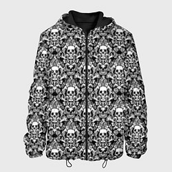 Куртка с капюшоном мужская Skull patterns, цвет: 3D-черный