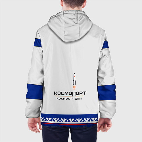 Мужская куртка Скафандр Сибирский 01 / 3D-Черный – фото 4