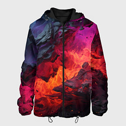 Мужская куртка Яркий абстрактный путь