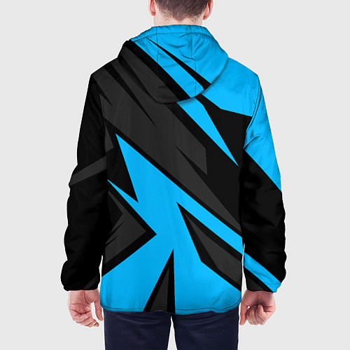 Мужская куртка Geometry racing / 3D-Черный – фото 4
