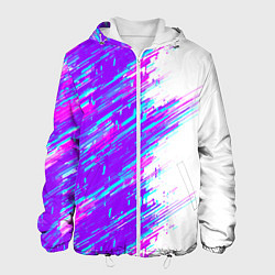 Мужская куртка Neon glitch