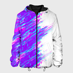 Мужская куртка Neon glitch
