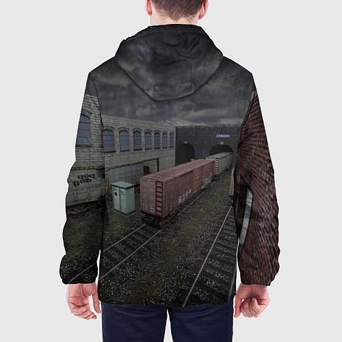 Мужская куртка Counter Strike 1 6 de train / 3D-Белый – фото 4