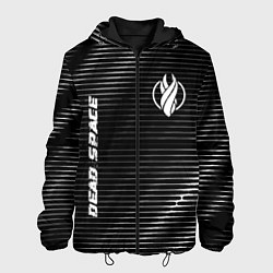 Куртка с капюшоном мужская Dead Space metal game lines, цвет: 3D-черный