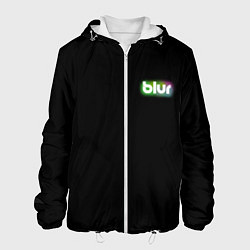 Куртка с капюшоном мужская Blur, цвет: 3D-белый