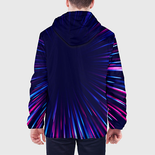 Мужская куртка Black Butler neon blast lines / 3D-Черный – фото 4