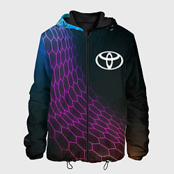 Мужская куртка Toyota neon hexagon