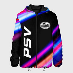 Куртка с капюшоном мужская PSV speed game lights, цвет: 3D-черный