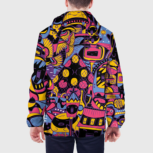 Мужская куртка О Париж / 3D-Черный – фото 4