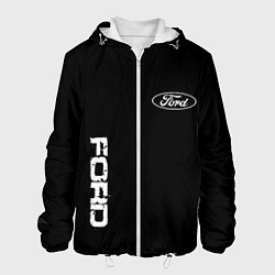 Мужская куртка Ford logo white steel