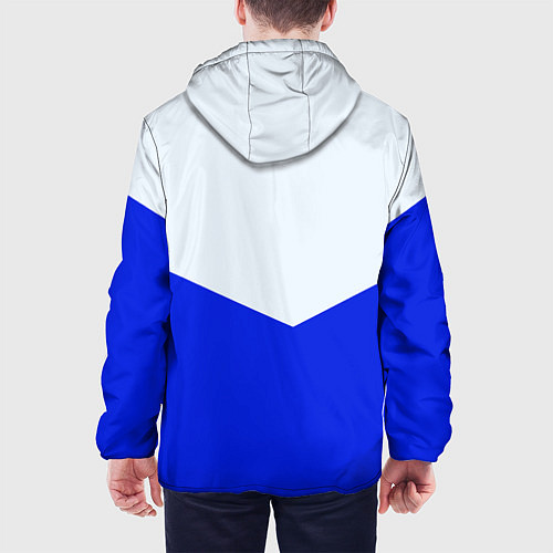 Мужская куртка Napoli fc geometry / 3D-Белый – фото 4