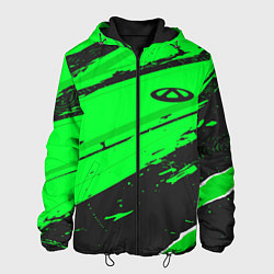 Куртка с капюшоном мужская Chery sport green, цвет: 3D-черный