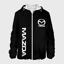 Мужская куртка Mazda white logo