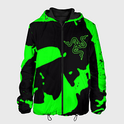 Мужская куртка Razer кислотный стиль краски