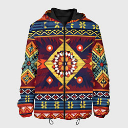 Мужская куртка Стиль советского ковра узоры и орнамент