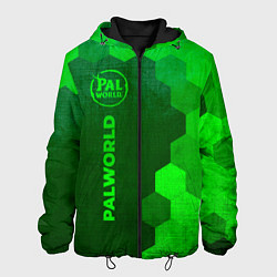 Мужская куртка Palworld - green gradient по-вертикали
