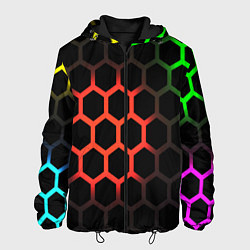 Мужская куртка Hexagon neon