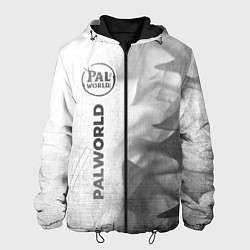 Куртка с капюшоном мужская Palworld - white gradient по-вертикали, цвет: 3D-черный