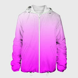 Мужская куртка Gradient color pink