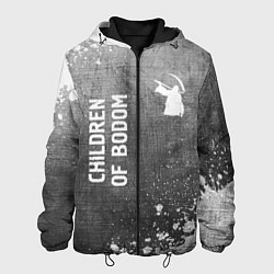 Мужская куртка Children of Bodom - grey gradient вертикально