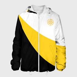 Мужская куртка Мы русские с нами Бог малый желтый КЦК Николай II