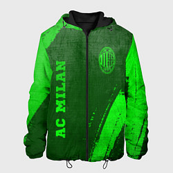 Мужская куртка AC Milan - green gradient вертикально