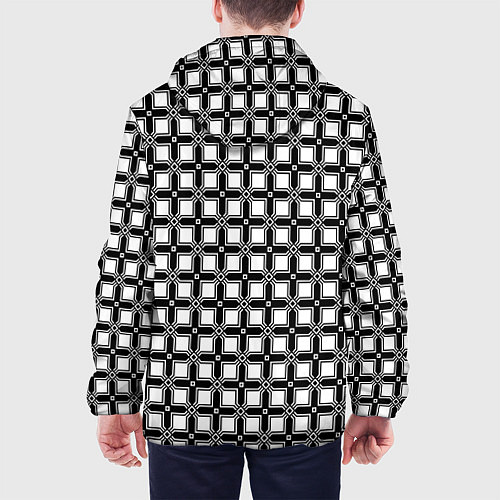 Мужская куртка Готические ворота / 3D-Белый – фото 4