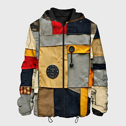 Мужская куртка Ретро пэчворк