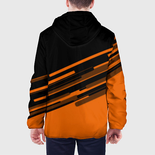 Мужская куртка PUBG geometry line / 3D-Белый – фото 4