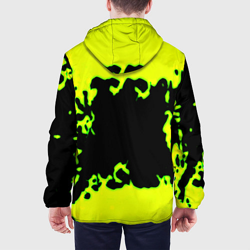 Мужская куртка Doom кислотное лого краски / 3D-Белый – фото 4