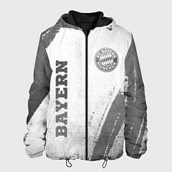 Куртка с капюшоном мужская Bayern - white gradient вертикально, цвет: 3D-черный