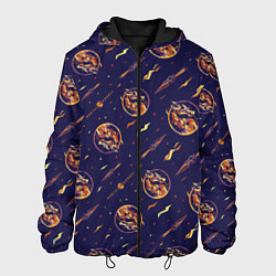 Мужская куртка Mortal Kombat logo pattern