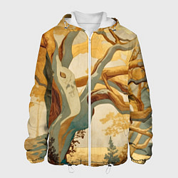 Мужская куртка Дерево в японском стиле