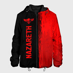 Мужская куртка Nazareth - red gradient по-вертикали