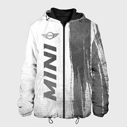 Мужская куртка Mini - white gradient по-вертикали