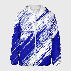 Мужская куртка The color is white and blue