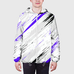 Куртка с капюшоном мужская Sports items, цвет: 3D-белый — фото 2