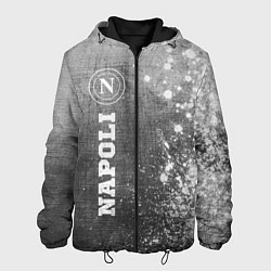 Куртка с капюшоном мужская Napoli - grey gradient по-вертикали, цвет: 3D-черный