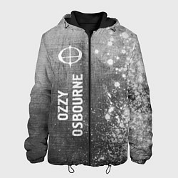 Мужская куртка Ozzy Osbourne - grey gradient по-вертикали