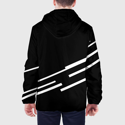 Мужская куртка BMW geometry line / 3D-Белый – фото 4