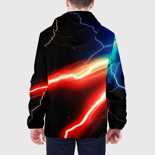 Мужская куртка Lightning light / 3D-Белый – фото 4