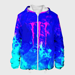 Мужская куртка Monster energy дым неоновый