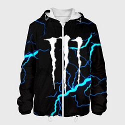 Мужская куртка Monster energy неоновые молнии