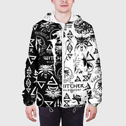 Куртка с капюшоном мужская Monster energy логотипы игр, цвет: 3D-белый — фото 2